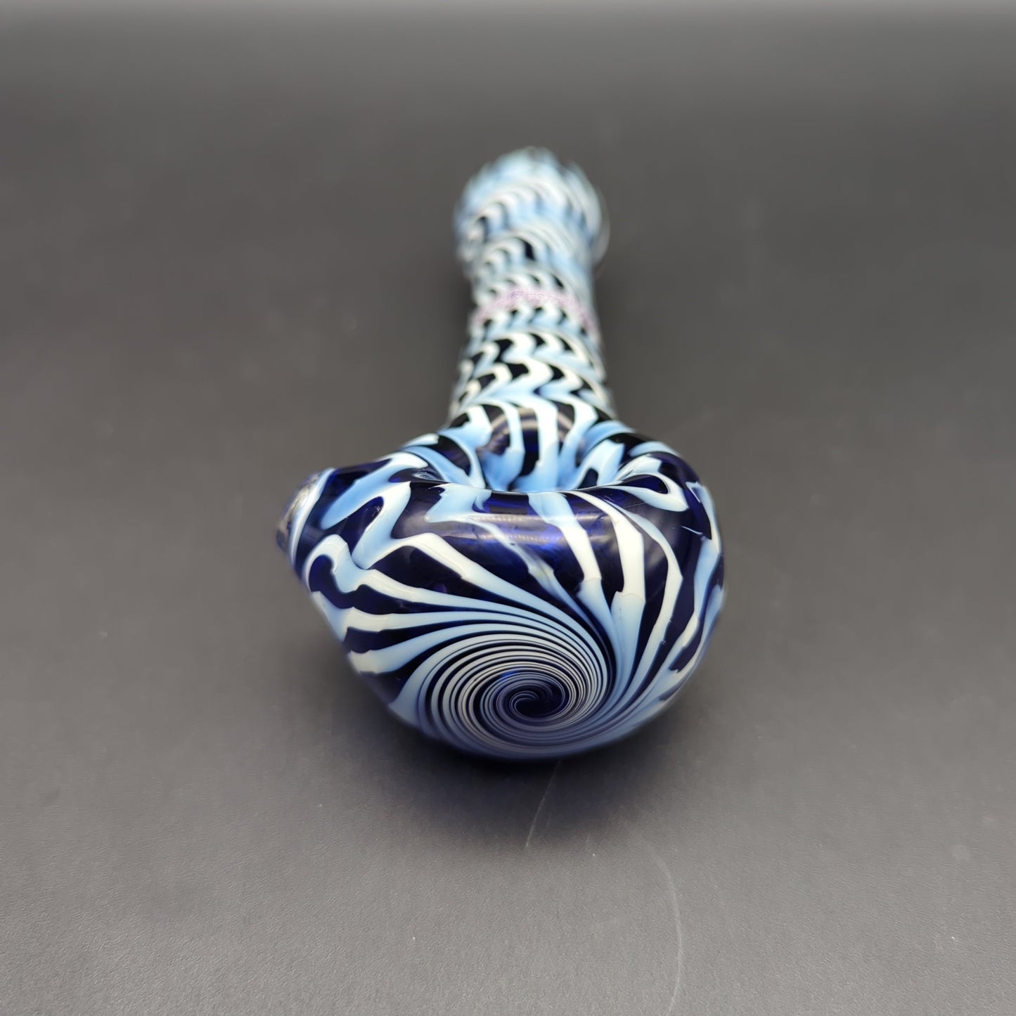 Sqwash Glass 5" Wig Web Hand Pipe - Avernic Smoke Shop