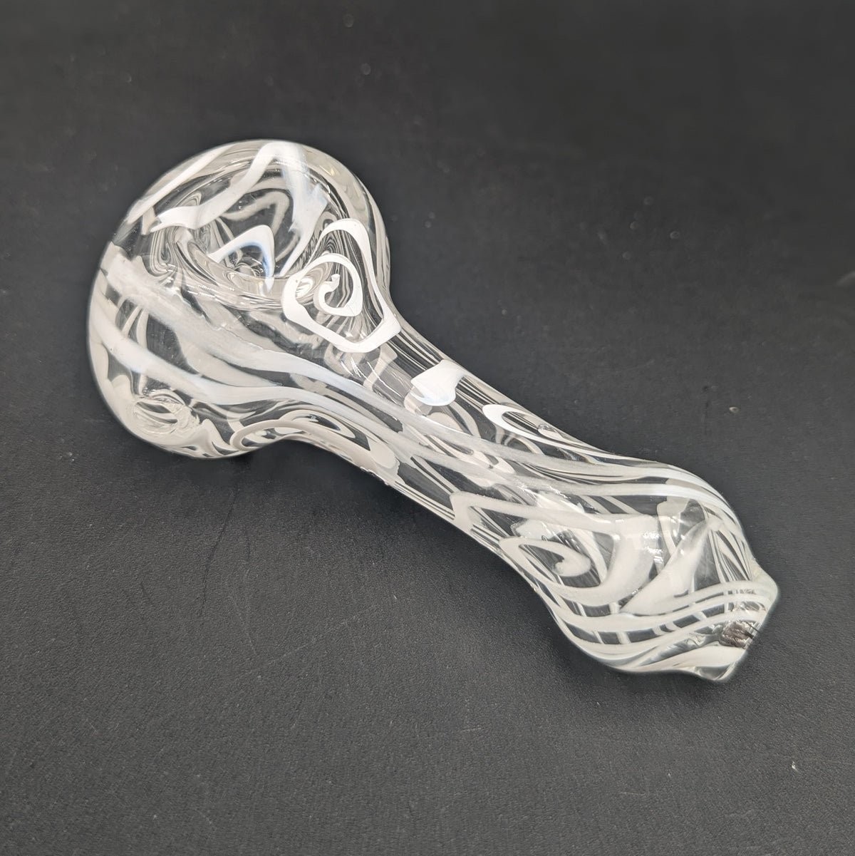 Sqwash Glass Color Swirl Spoon Pipes-Avernic Smoke Shop