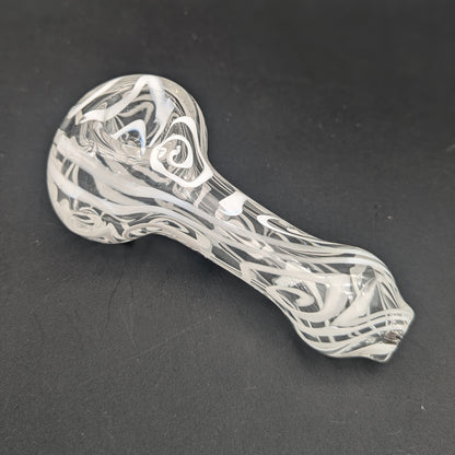 Sqwash Glass Color Swirl Spoon Pipes-Avernic Smoke Shop