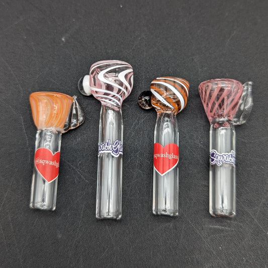 Sqwash Glass Heady 9mm Slides - Meech Madness Smoke Shop