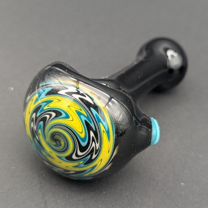 Sqwash Glass Wig Wag Caps Pipe-Avernic Smoke Shop