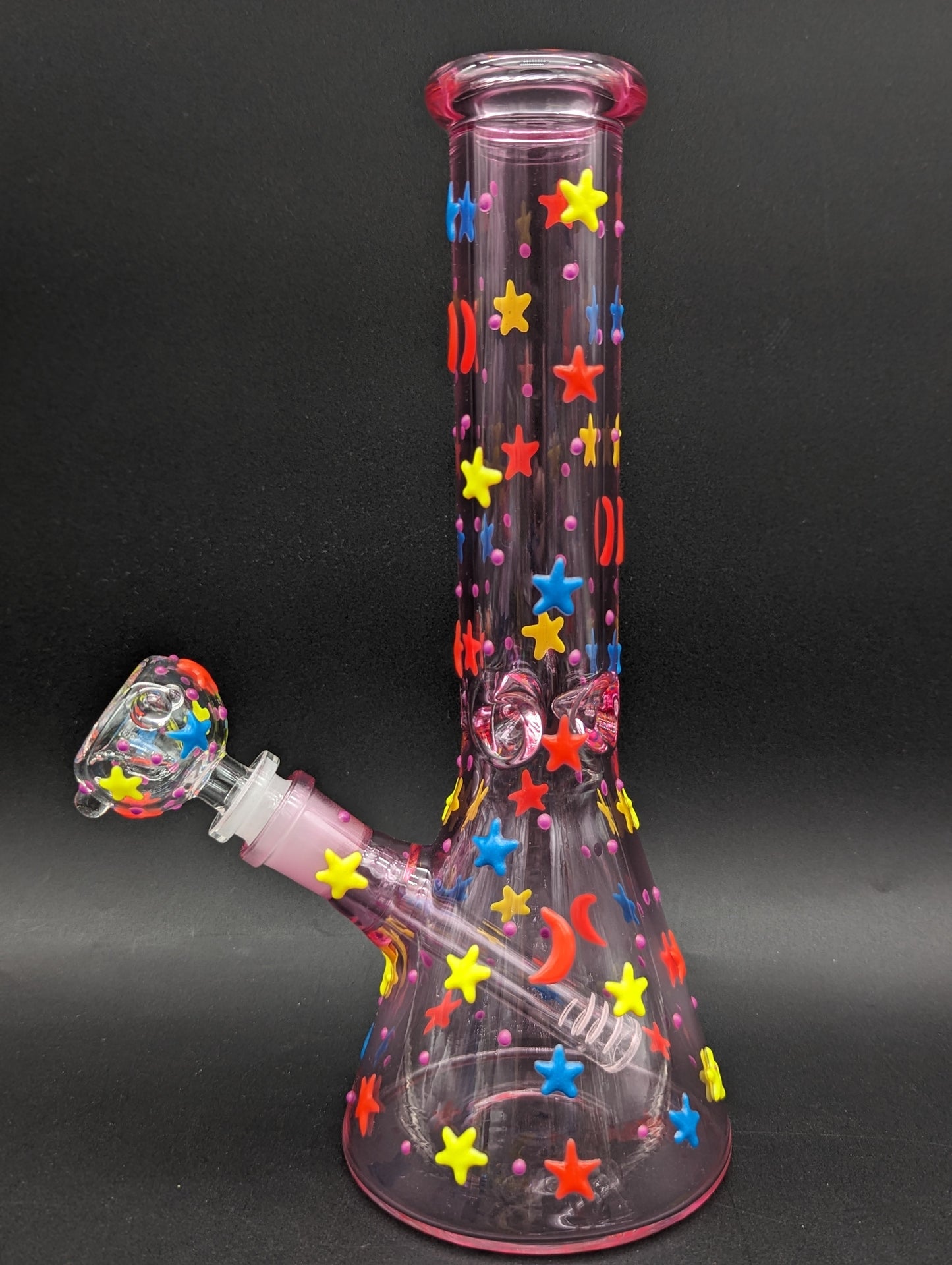 Starry Night Sky 10" Beaker Bong-Avernic Smoke Shop