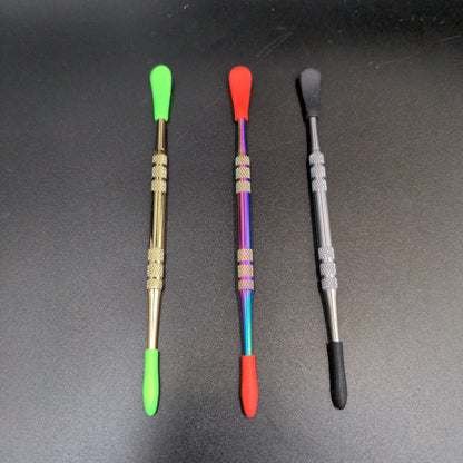 Steel Dab Tools with Silicone Caps - Meech Madness Smoke Shop
