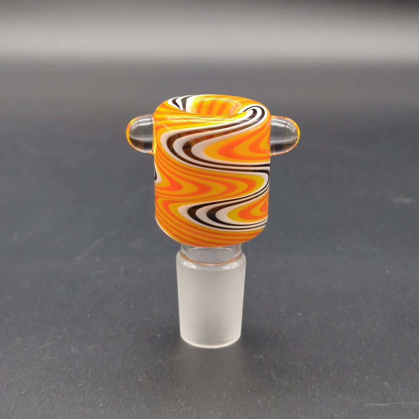 Studded Color Swirl 18mm Bowl Piece - Meech Madness Smoke Shop