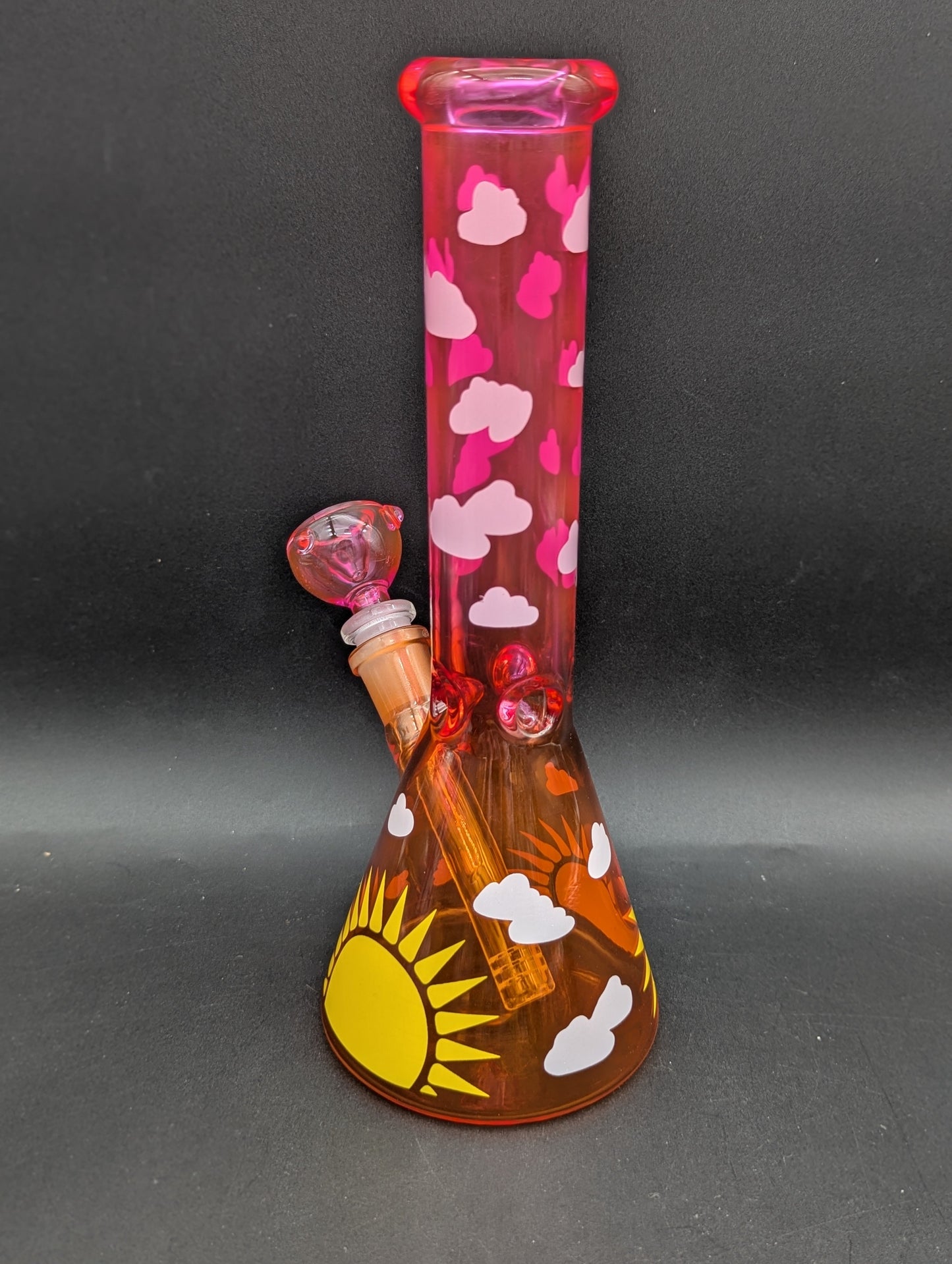 Sunny Day 10" Beaker Bong-Avernic Smoke Shop