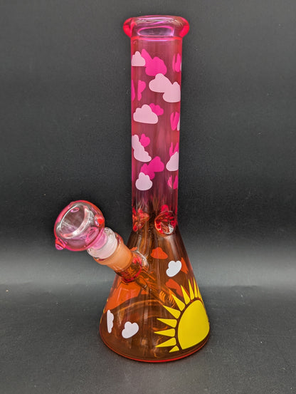 Sunny Day 10" Beaker Bong-Avernic Smoke Shop