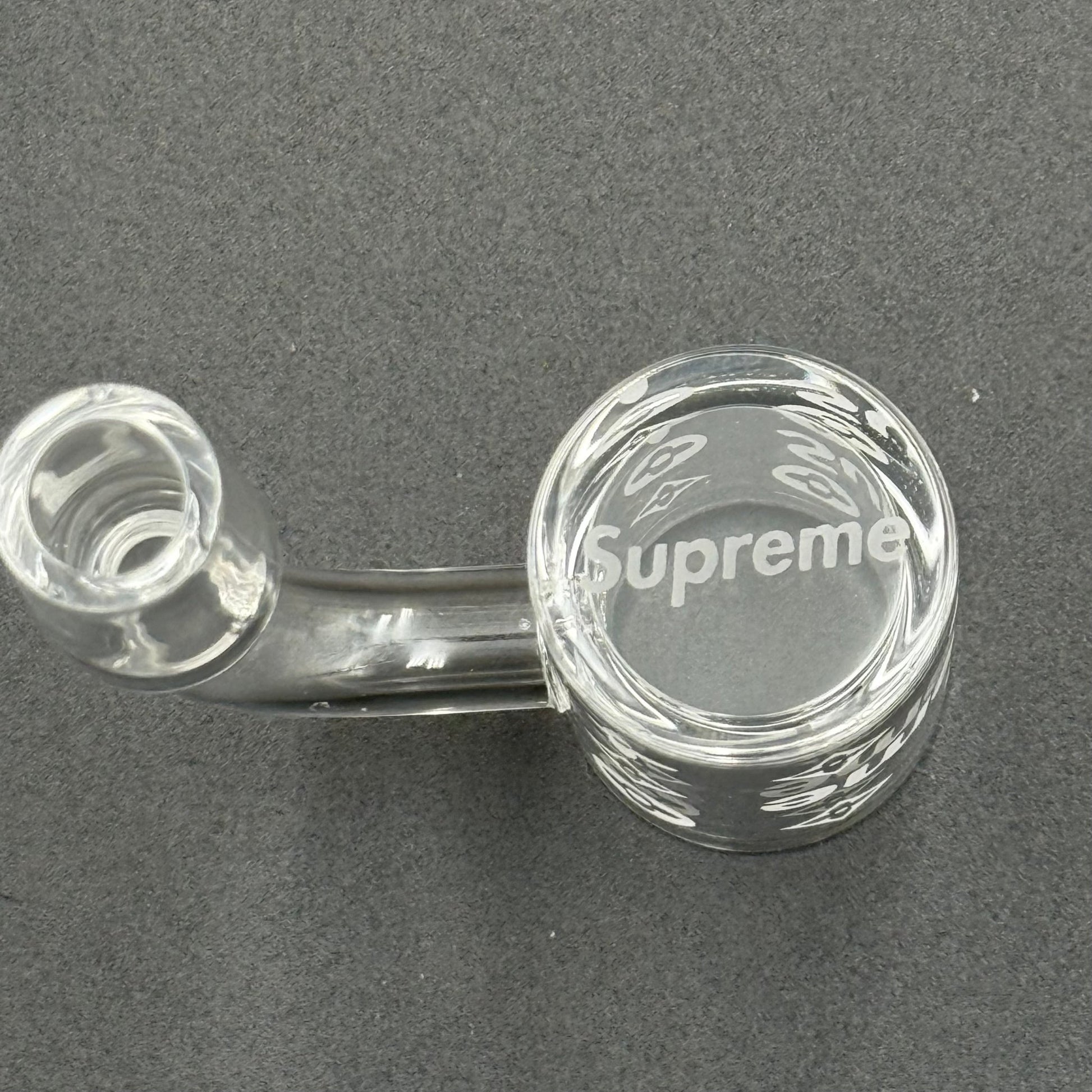 Superme 4mm Clear Bottom Beveled Edge - Meech Madness Smoke Shop