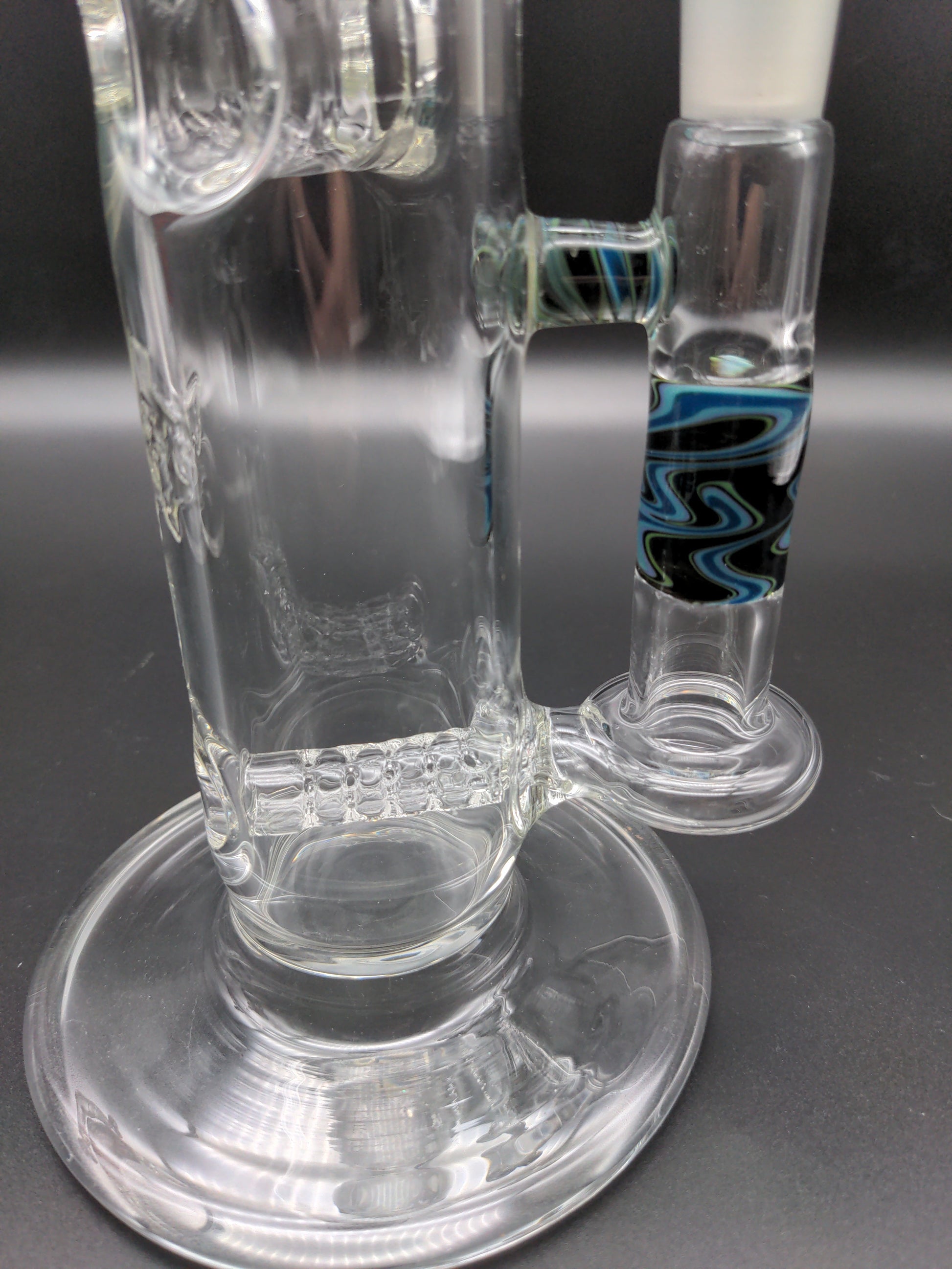 Swiss Wig Wag Straight Tubes - By Texas Hot Glass - Avernic Smoke Shop