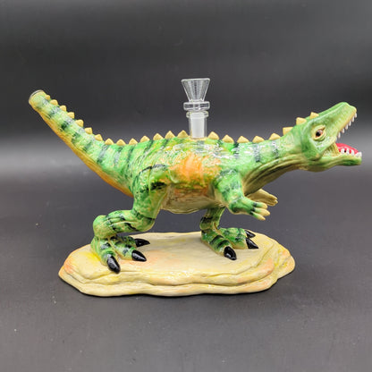 T Rex Dinosaur Bong - Glass and Resin - Avernic Smoke Shop