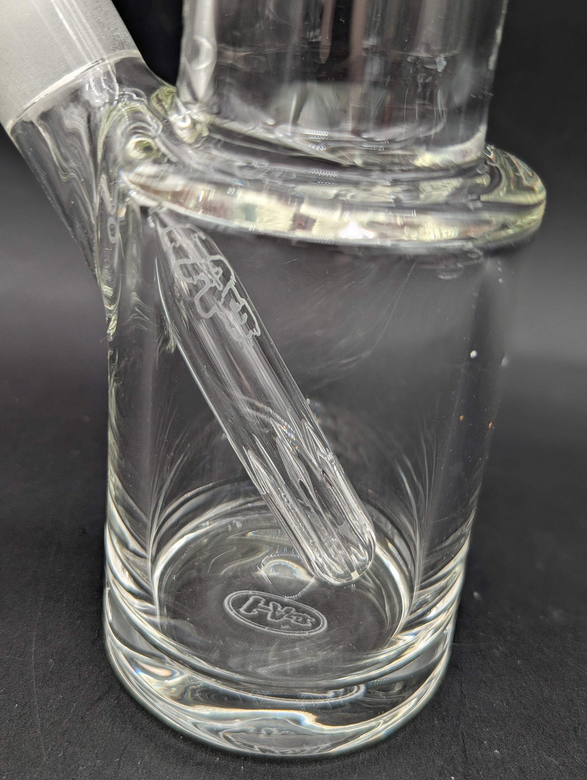 TAG - 13" Beaker 32x4MM - 18/14MM Downstem | Wavy Strawberry Logo-Avernic Smoke Shop