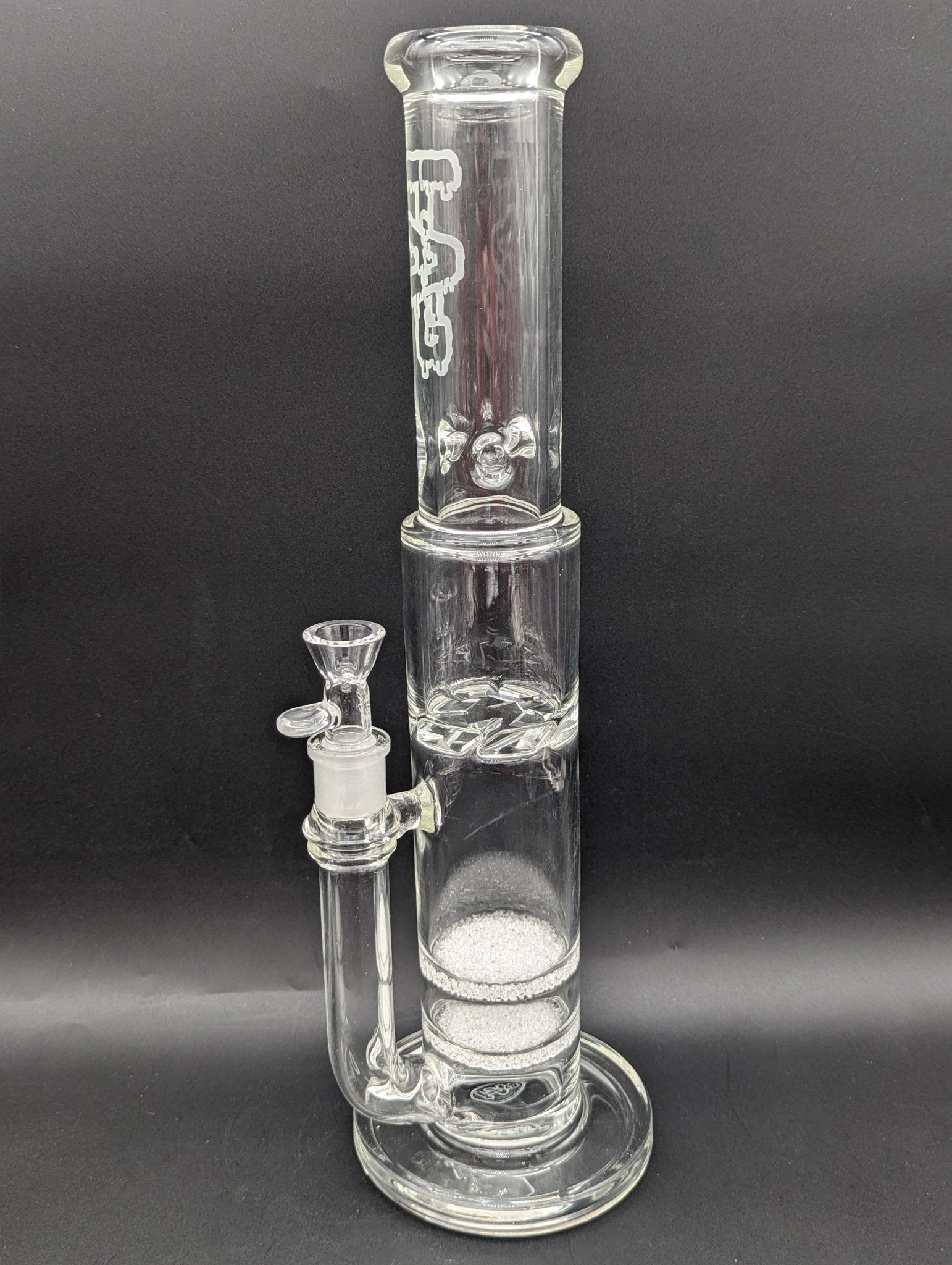 TAG - 16" Double Fritted Disc + Turbine Tube - Meech Madness Smoke Shop