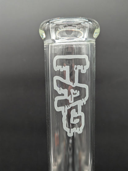 TAG - 16" Gridded Imperial Dome 50x5MM (18MM Female)-Avernic Smoke Shop