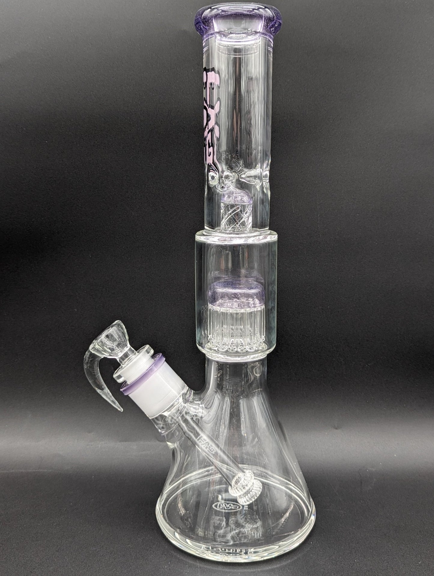 TAG - 17" Fixed 16 - Arm Tree Beaker 50x7MM - Meech Madness Smoke Shop