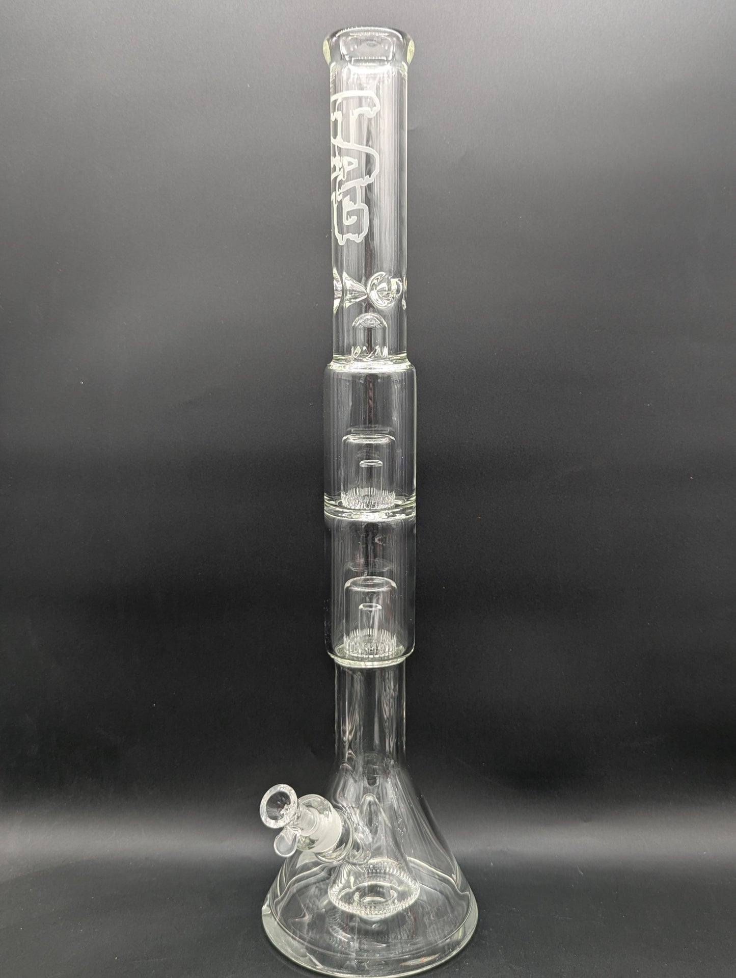 TAG - 24" Super Slit Pyramid to Double Super Slit Fixed Froth Showerhead 50x7MM-Avernic Smoke Shop
