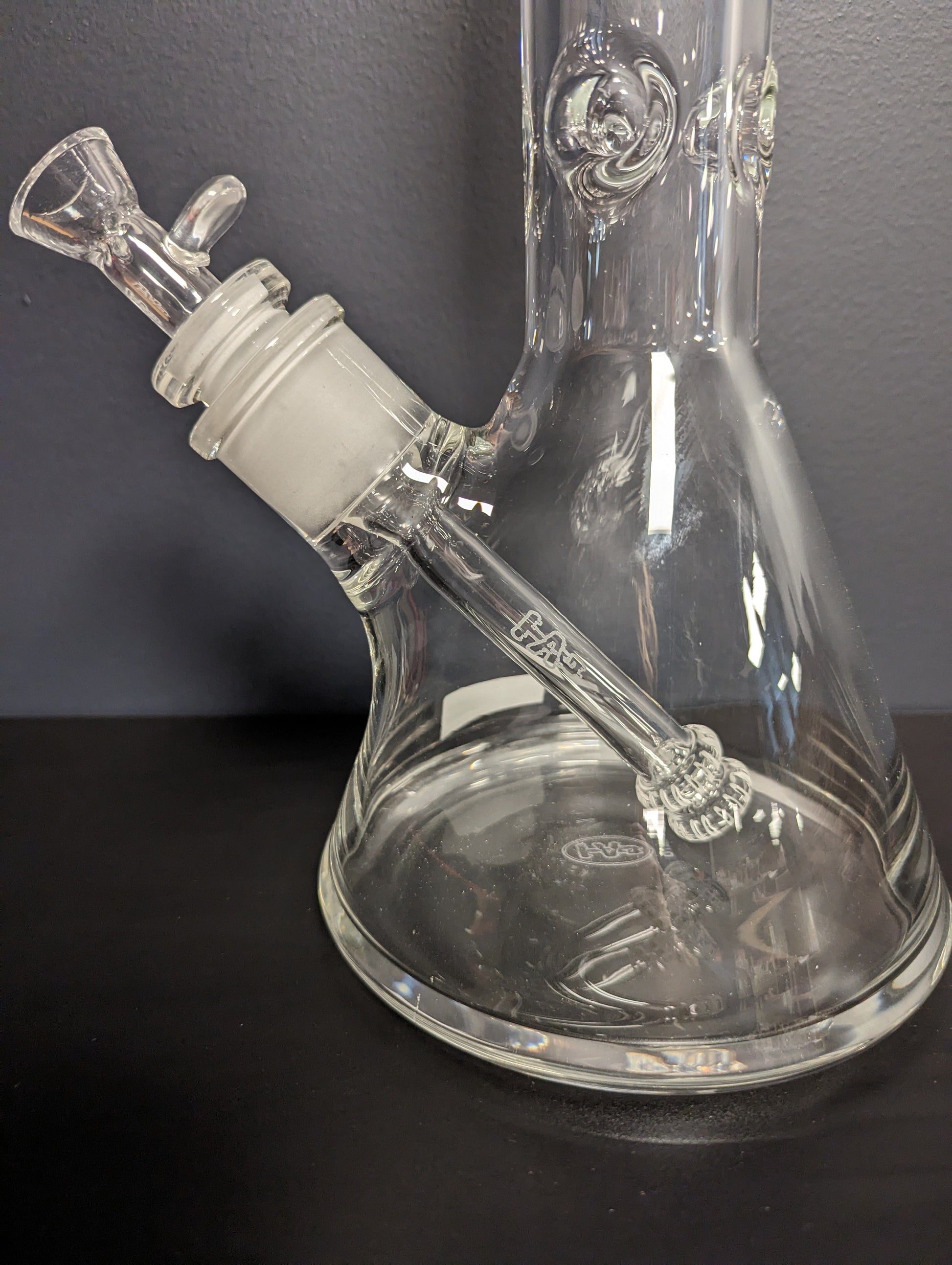 TAG - 30" Beaker 50x8mm w/ 28/18mm Dwnstem - Avernic Smoke Shop