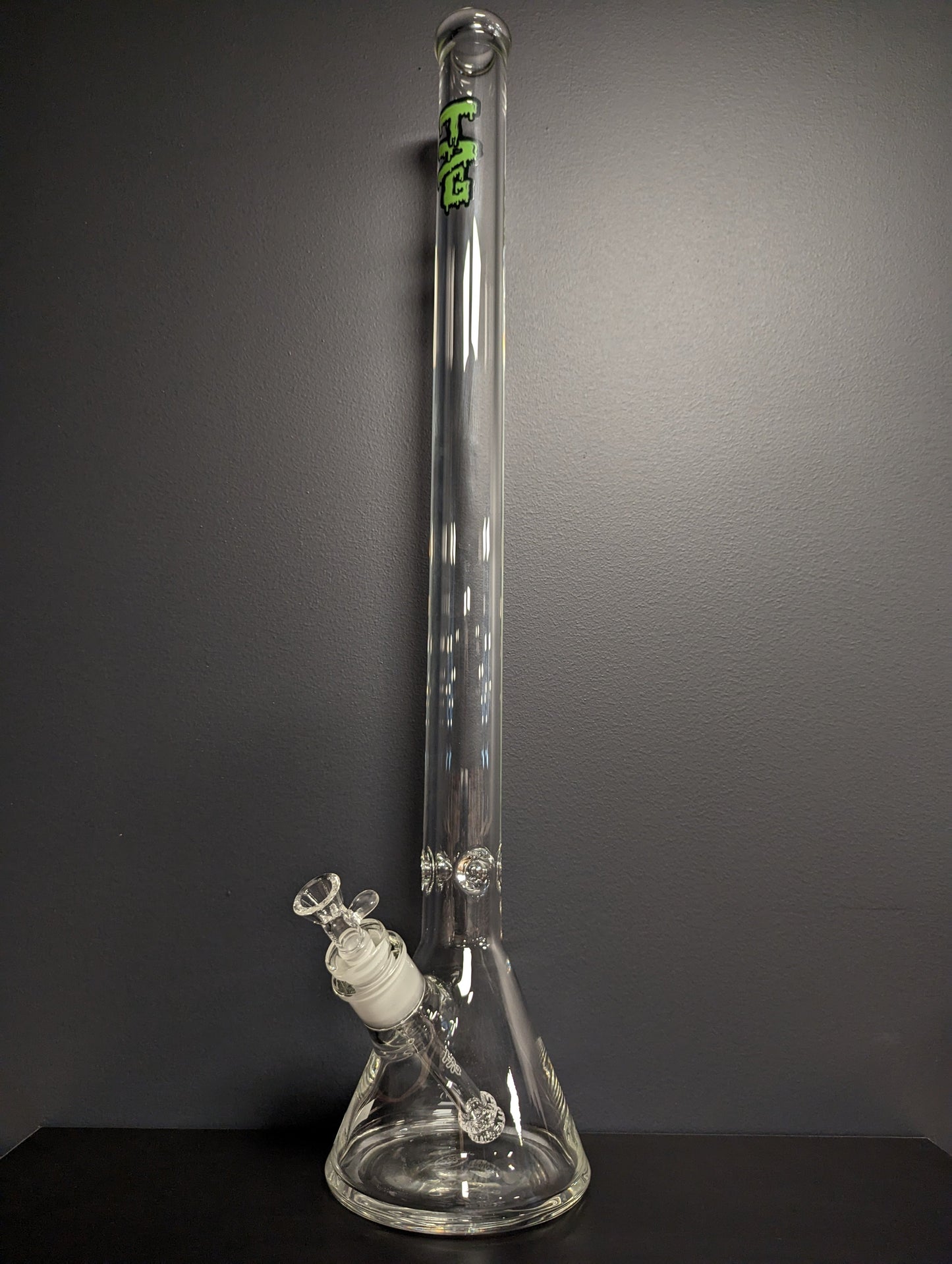 TAG - 30" Beaker 50x8mm w/ 28/18mm Dwnstem - Avernic Smoke Shop