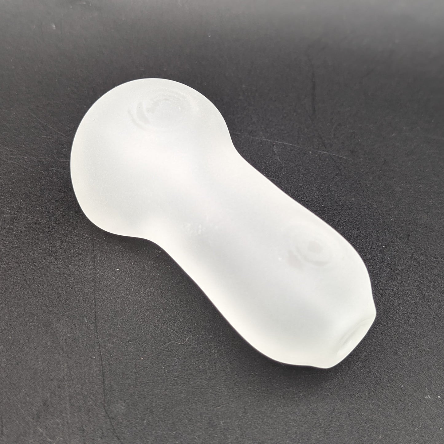 TAG - 4" Super Thick Spoon Pipe - Sandblasted-Avernic Smoke Shop