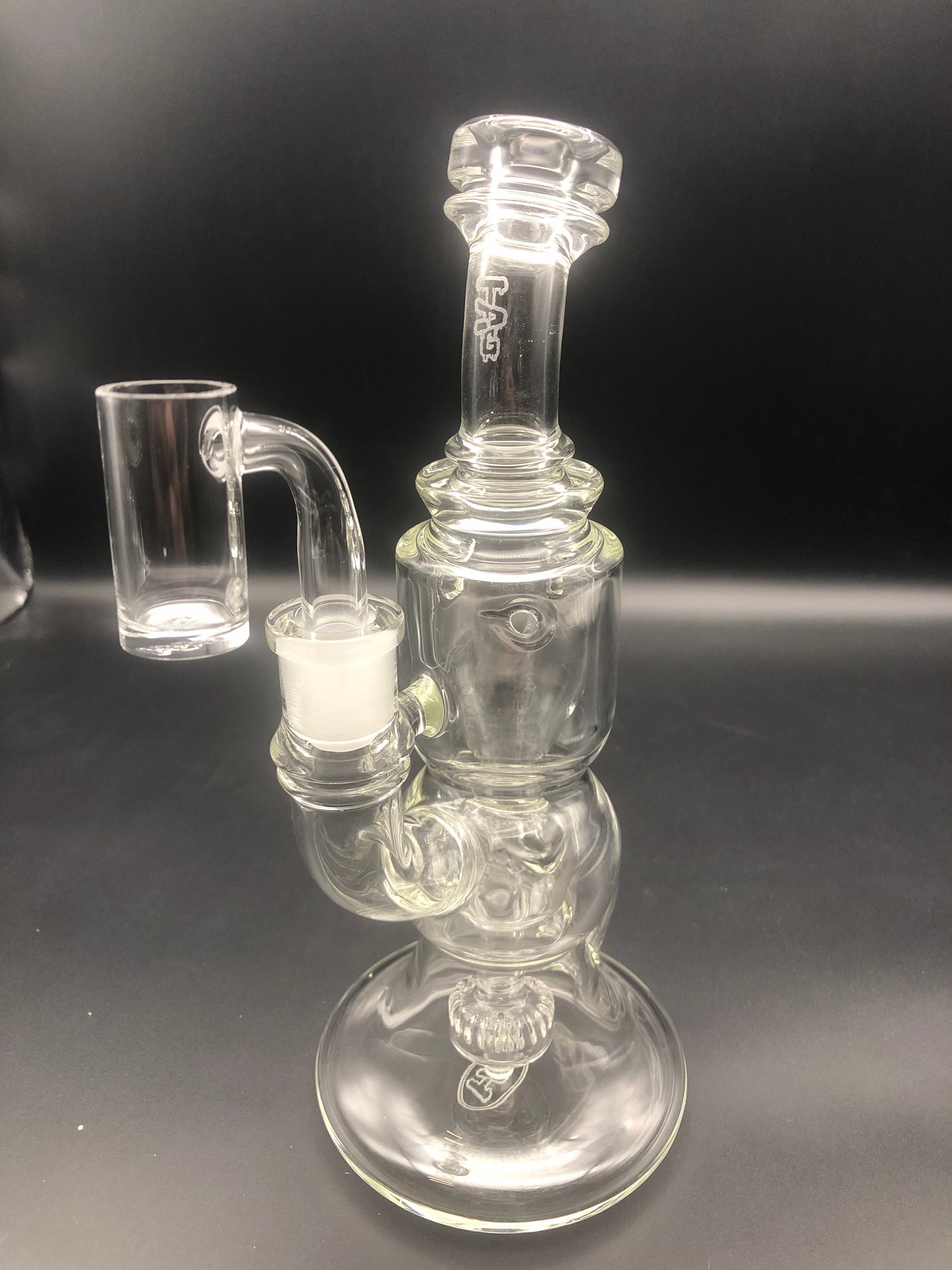 TAG - 8.5" Ball Klein Incyler w/ Bellow Base - Avernic Smoke Shop