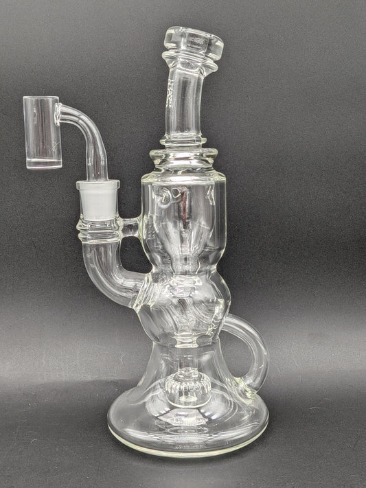 TAG - 8.5" Ball Klein Incyler w/ Bellow Base-Avernic Smoke Shop