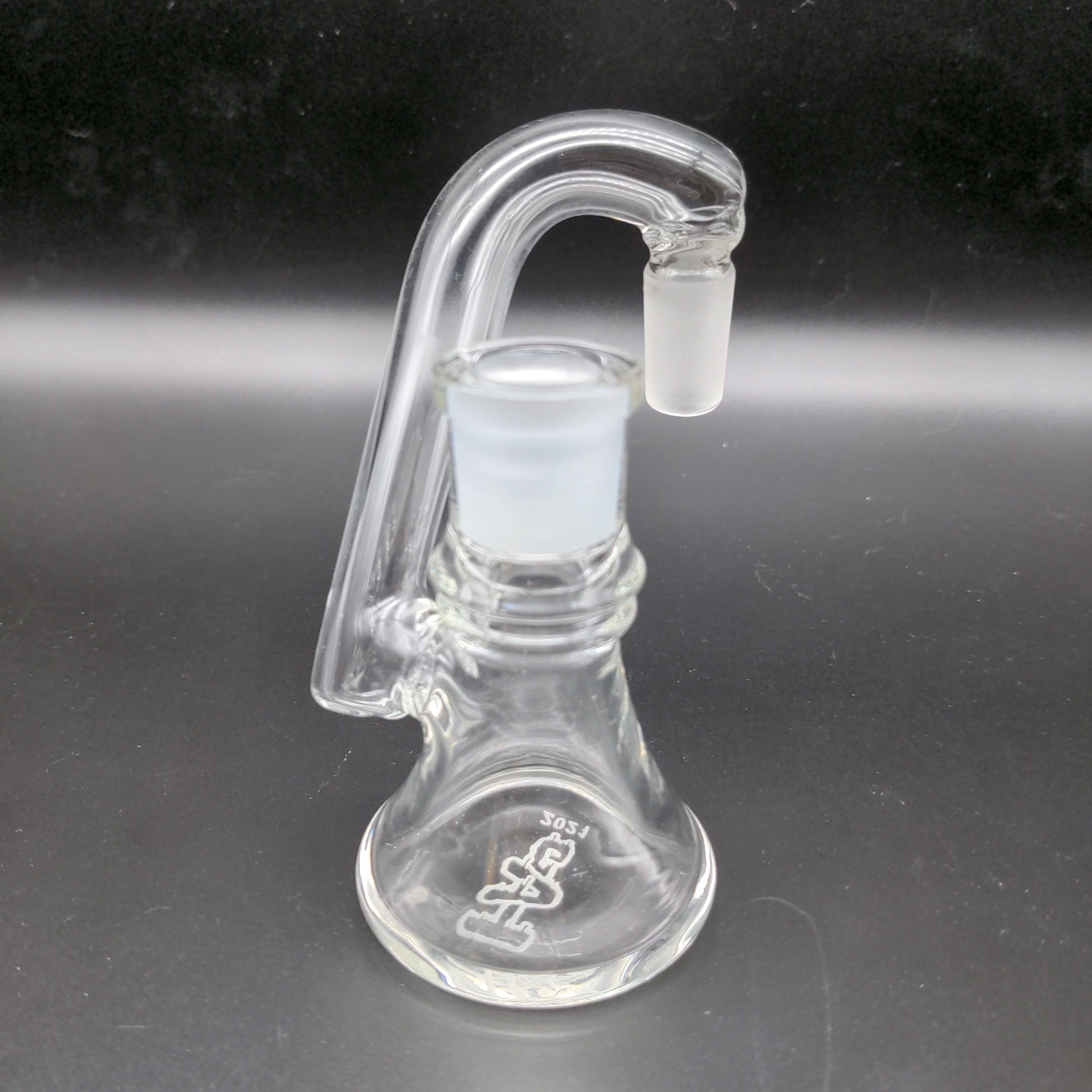 TAG Drop Down Dry Ash Catcher - Sandblasted - Avernic Smoke Shop