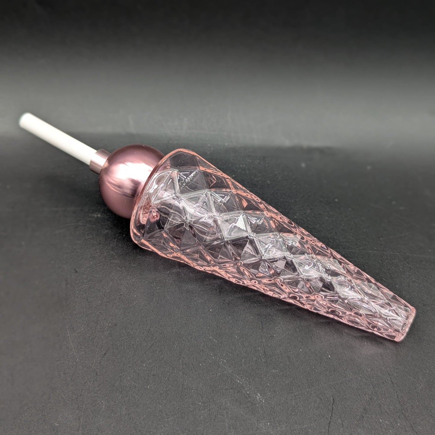 Tapered Crystal Style Dab Straw-Meech Madness Smoke Shop