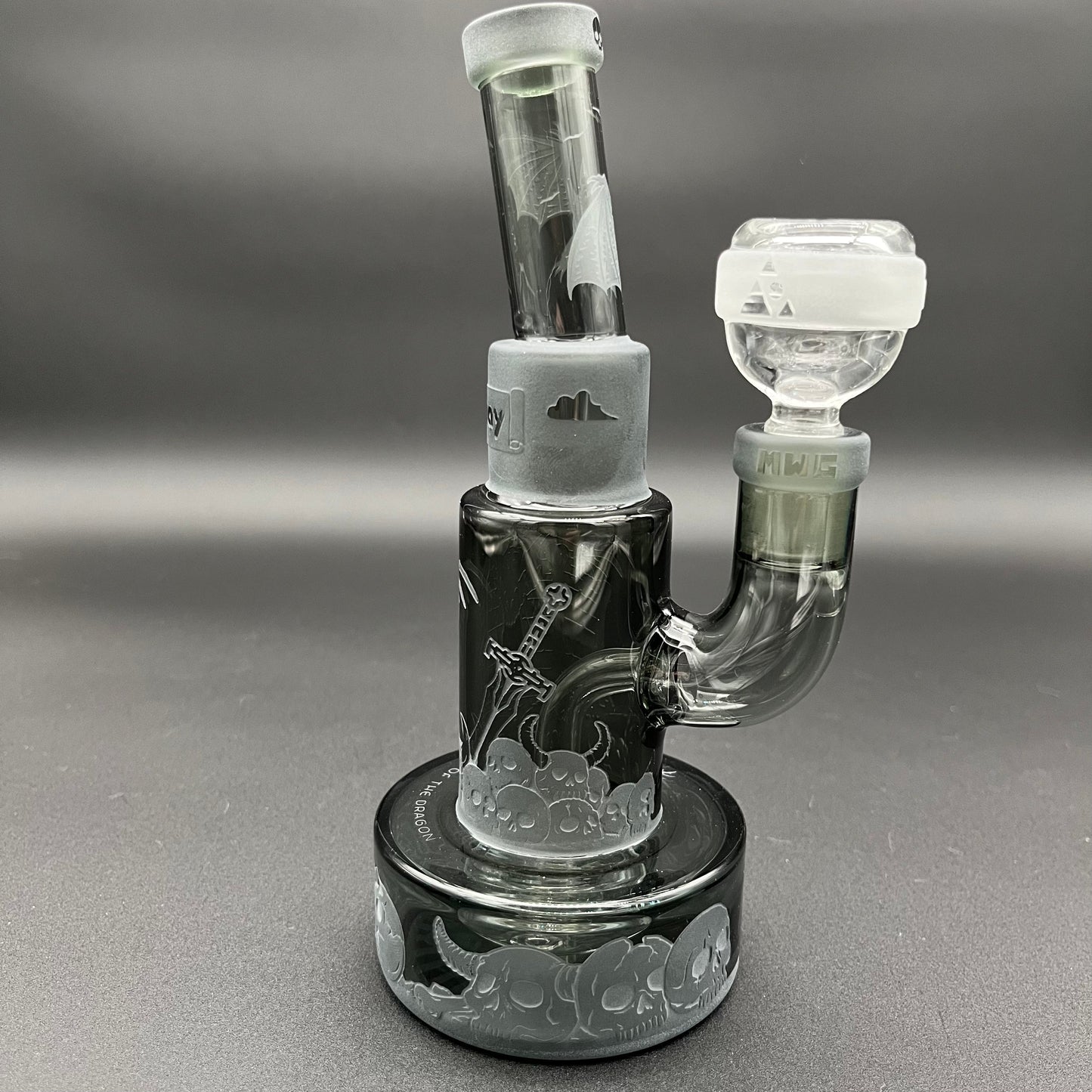 Milkyway Glass - Temple of the Dragon 7" Dab Rig-Avernic Smoke Shop