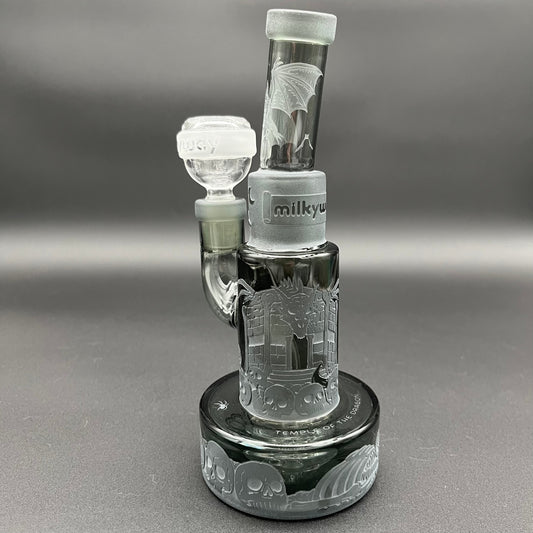 Milkyway Glass - Temple of the Dragon 7" Dab Rig-Avernic Smoke Shop