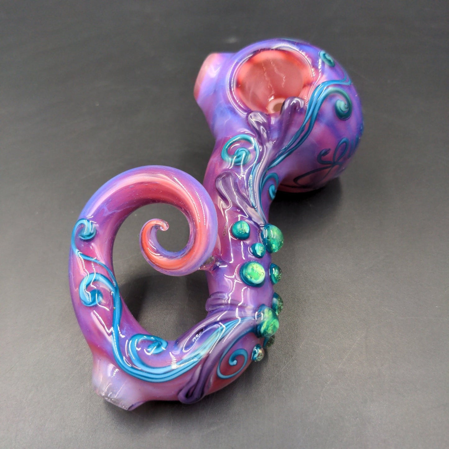 Tentacle Flower Hand Pipes by Lyric - Meech Madness Smoke Shop