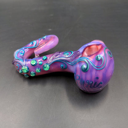 Tentacle Flower Hand Pipes by Lyric - Meech Madness Smoke Shop