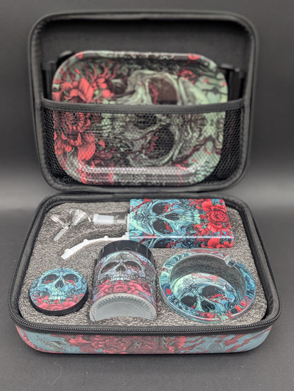 Themed Smoking Kit with Carry Case - Multiple Styles-Avernic Smoke Shop
