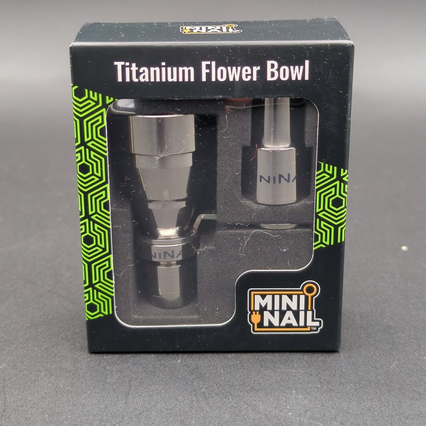 Titanium Flower Bowl Replacement for MiniNail Flower Wand - Meech Madness Smoke Shop