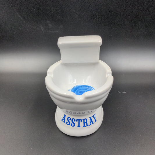 Toilet "Asstray" Ceramic Ashtray | 3"x4"-Avernic Smoke Shop