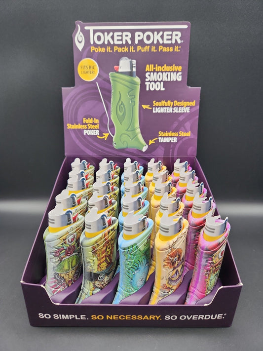 Toker Poker Lighter Sleeve | Sean Dietrich Box of 25 - Meech Madness Smoke Shop