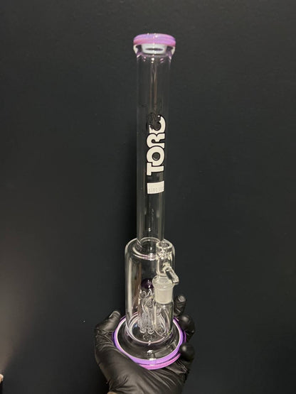 Toro CFL Mini Tree Single Straight Tube Bong - 14"-Avernic Smoke Shop