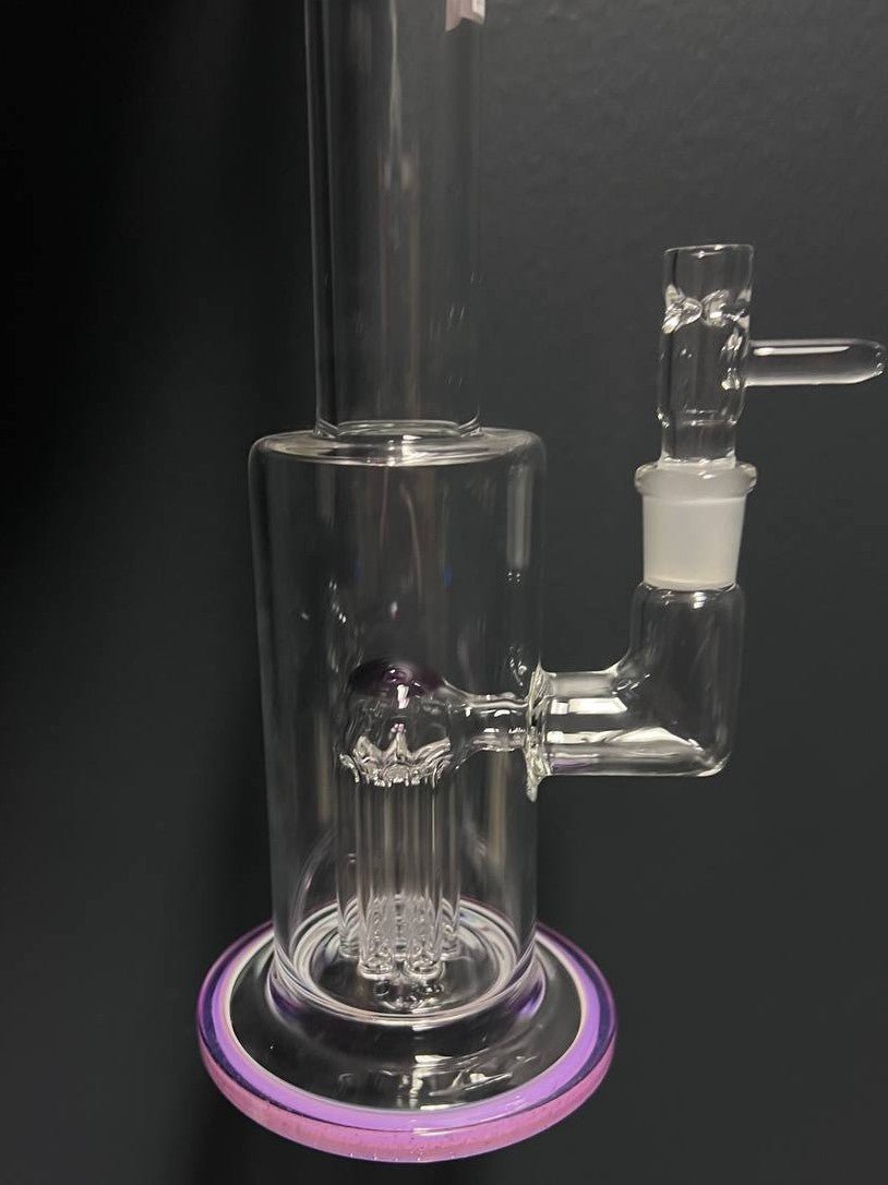Toro CFL Mini Tree Single Straight Tube Bong - 14"-Avernic Smoke Shop