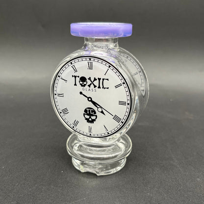 Toxic Glass 420 Clock Puffco Attachment-Avernic Smoke Shop