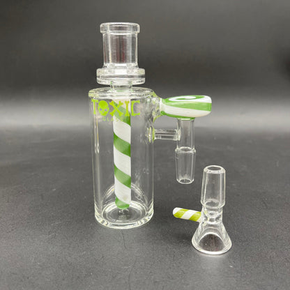 Toxic Glass Swirl 14mm 90 Degree Ash Catcher-Avernic Smoke Shop