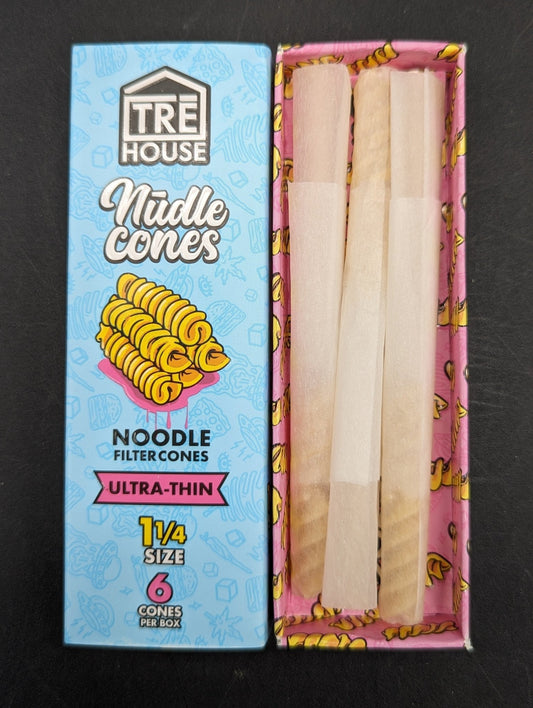 Tre House Pre - rolled Nudle Cones - 1 1/4 6pk - Meech Madness Smoke Shop