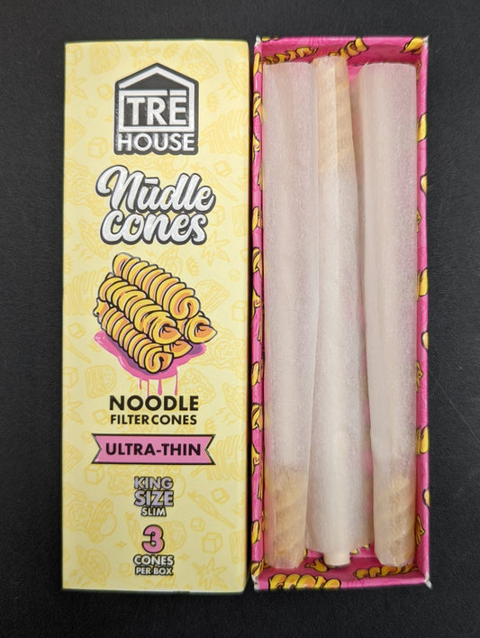 Tre House Pre - rolled Nudle Cones - King Size 3pk - Meech Madness Smoke Shop