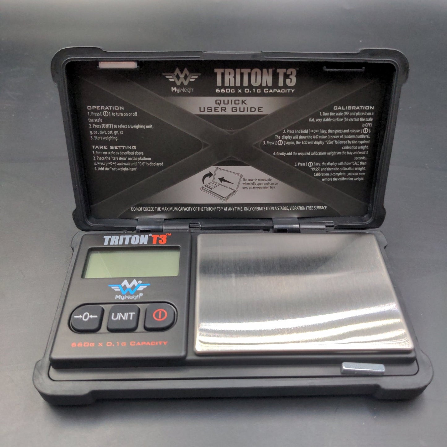 Triton T3 660g x 0.1g Scale By My Weigh - Meech Madness Smoke Shop