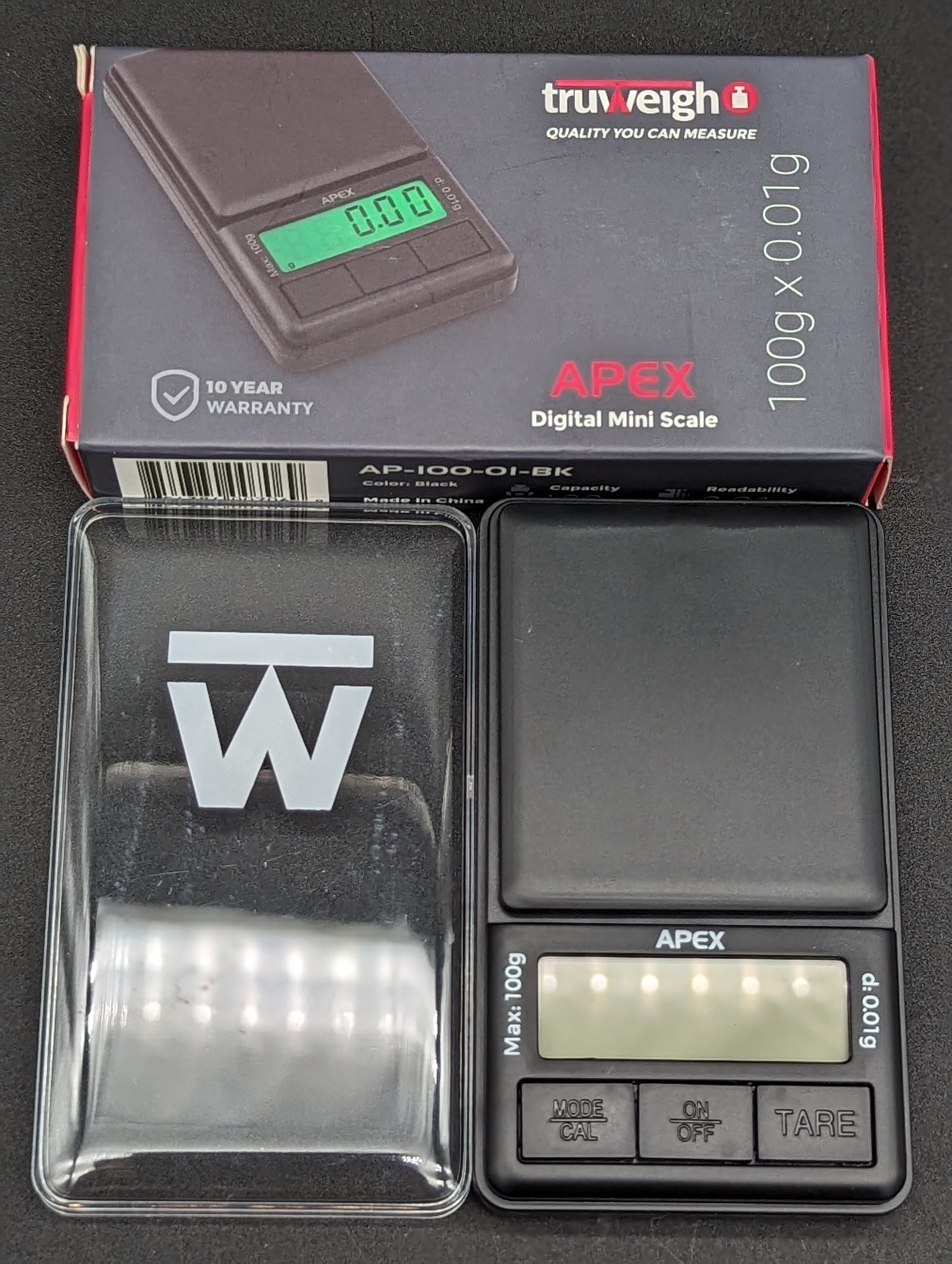 TRUWEIGH "Apex" Pocket Scale - 100G X 0.01G-Avernic Smoke Shop
