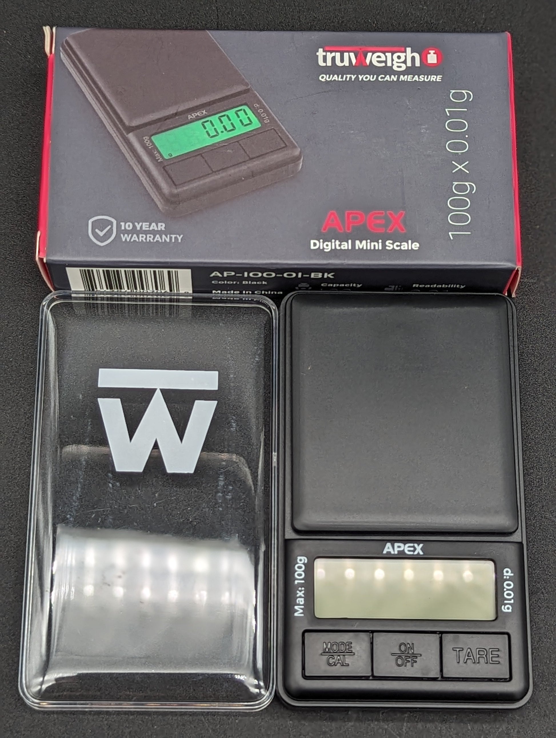 TRUWEIGH "Apex" Pocket Scale - 100G X 0.01G-Avernic Smoke Shop