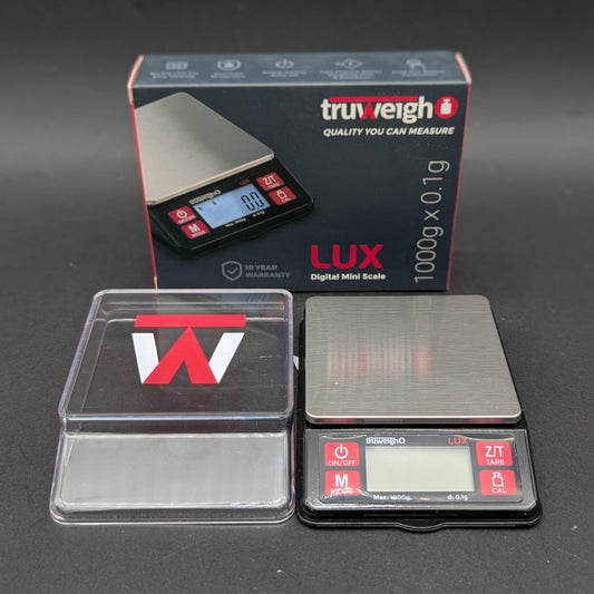 Truweigh - LUX Digital Scale - 1000g x 0.1g - Meech Madness Smoke Shop