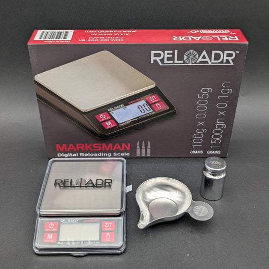 Truweigh - Marksman Digital Reloading Scale - 100g x 0.005g - Meech Madness Smoke Shop