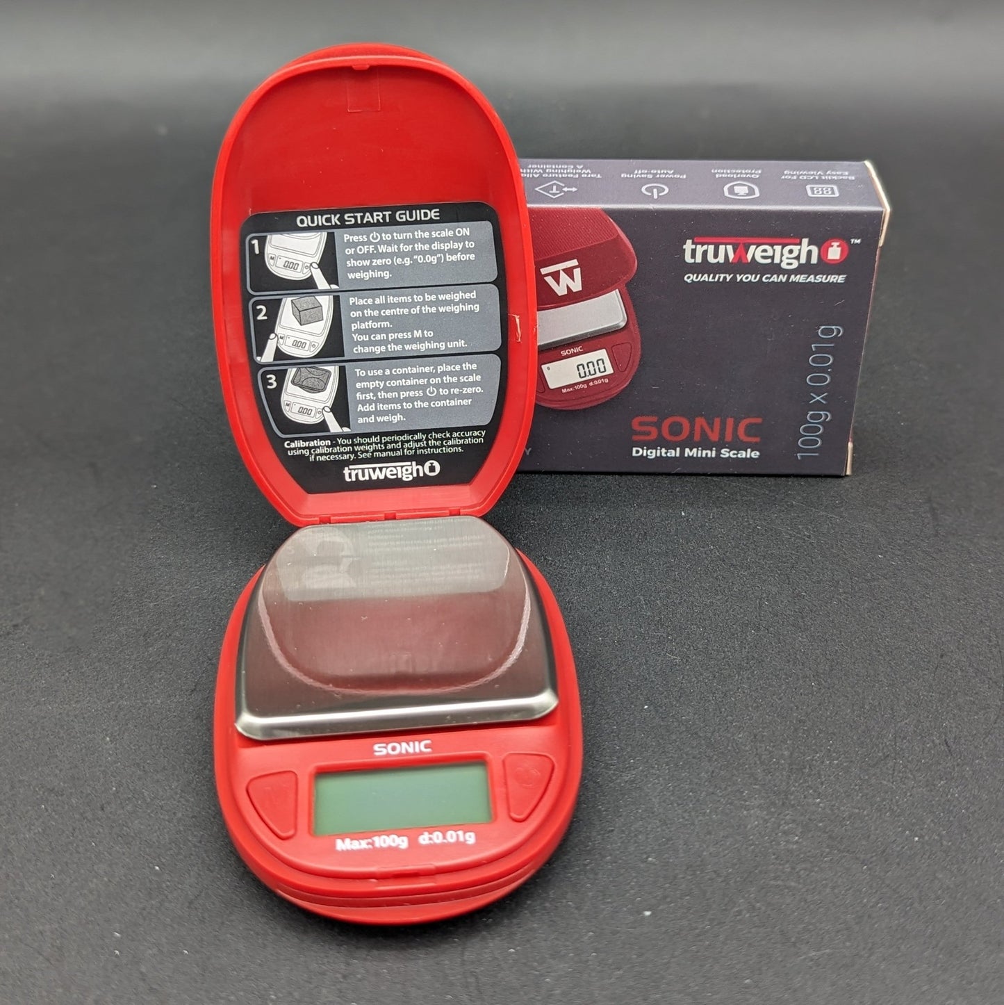 Truweigh - Sonic Scale - 100g X 0.01g - Meech Madness Smoke Shop