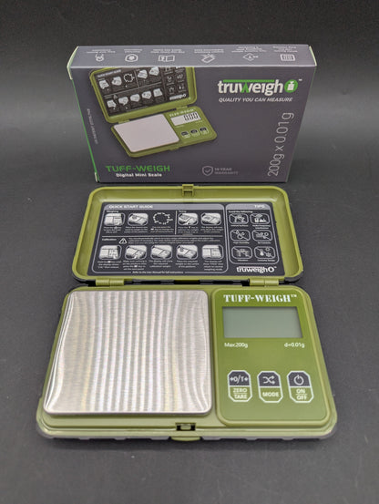 TRUWEIGH "Tuff-Weigh" Scale - 200G X 0.01G-Avernic Smoke Shop