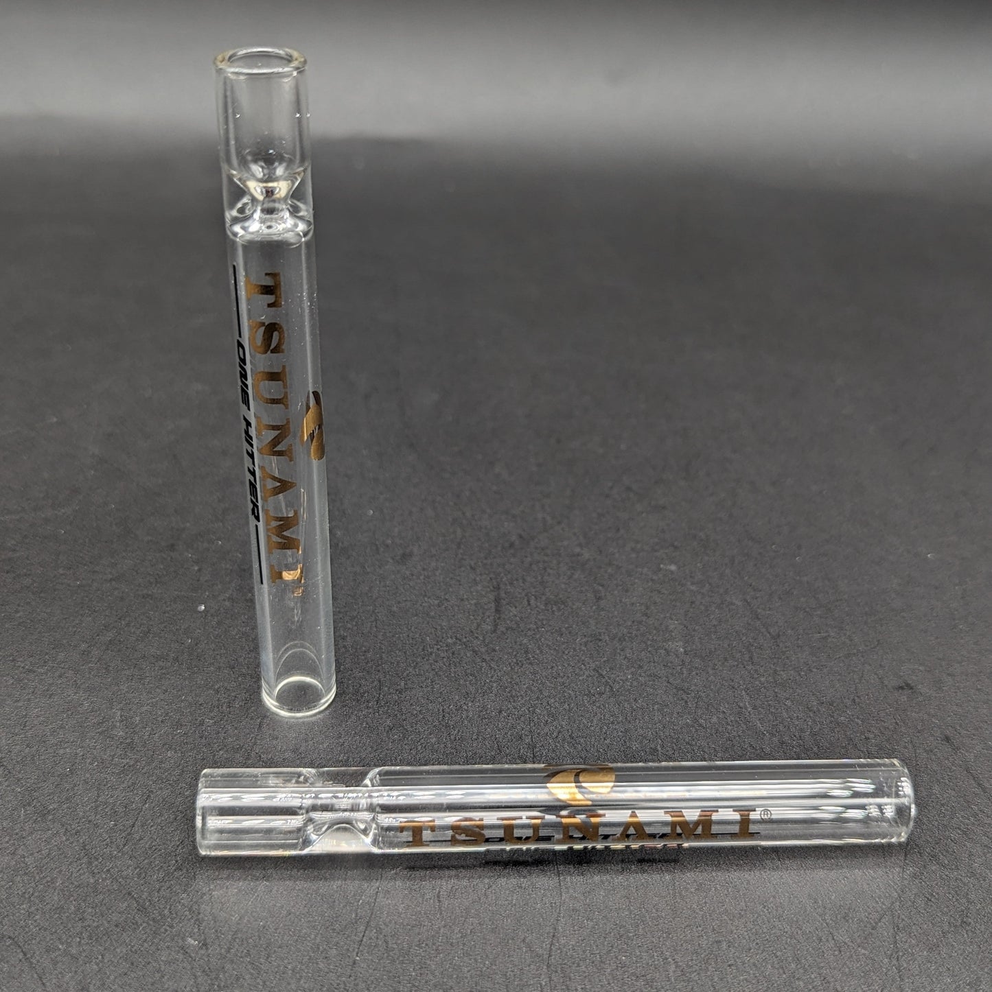 Tsunami Chillum Glass One Hitter Pipe-Avernic Smoke Shop