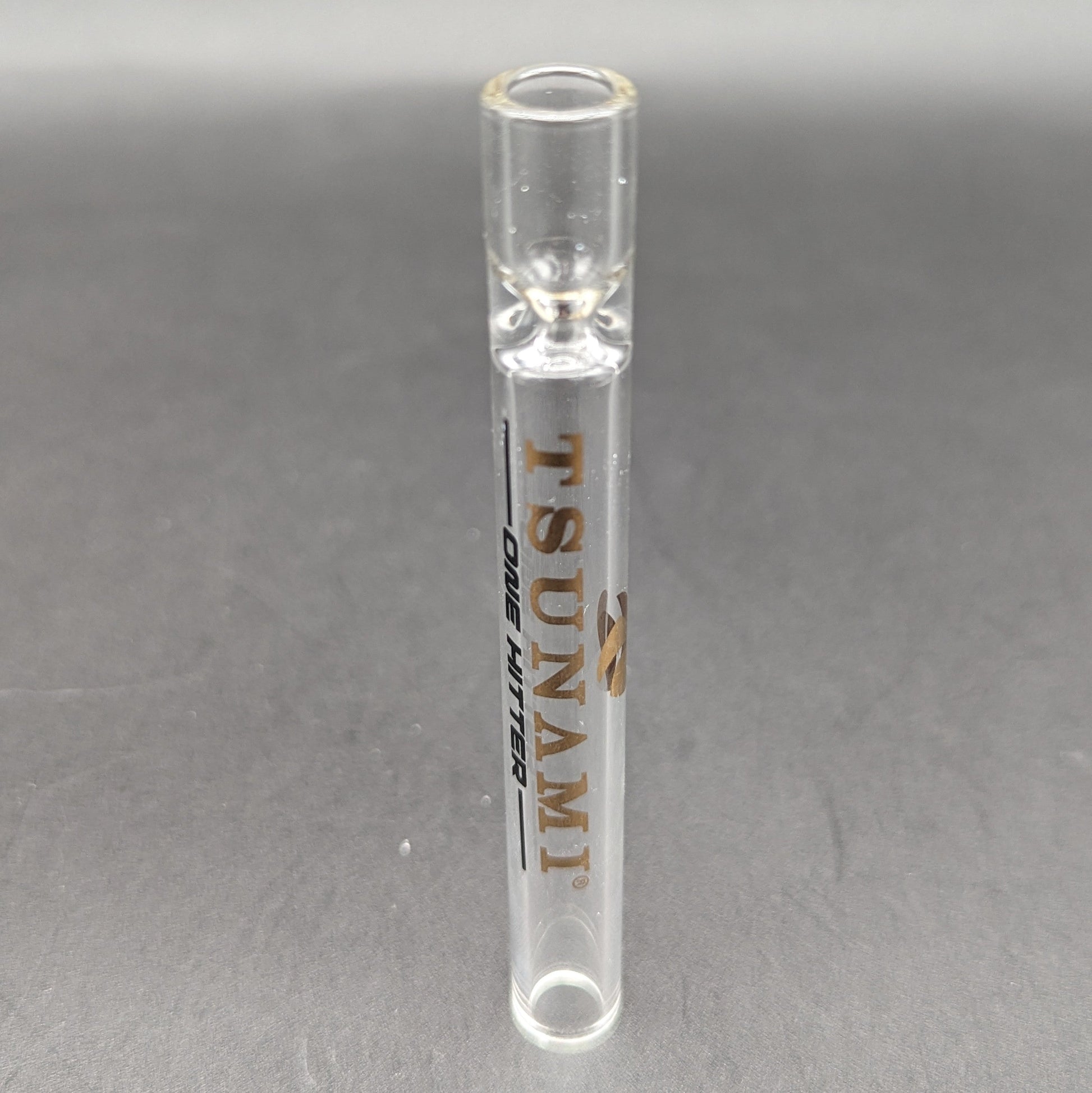 Tsunami Chillum Glass One Hitter Pipe-Avernic Smoke Shop