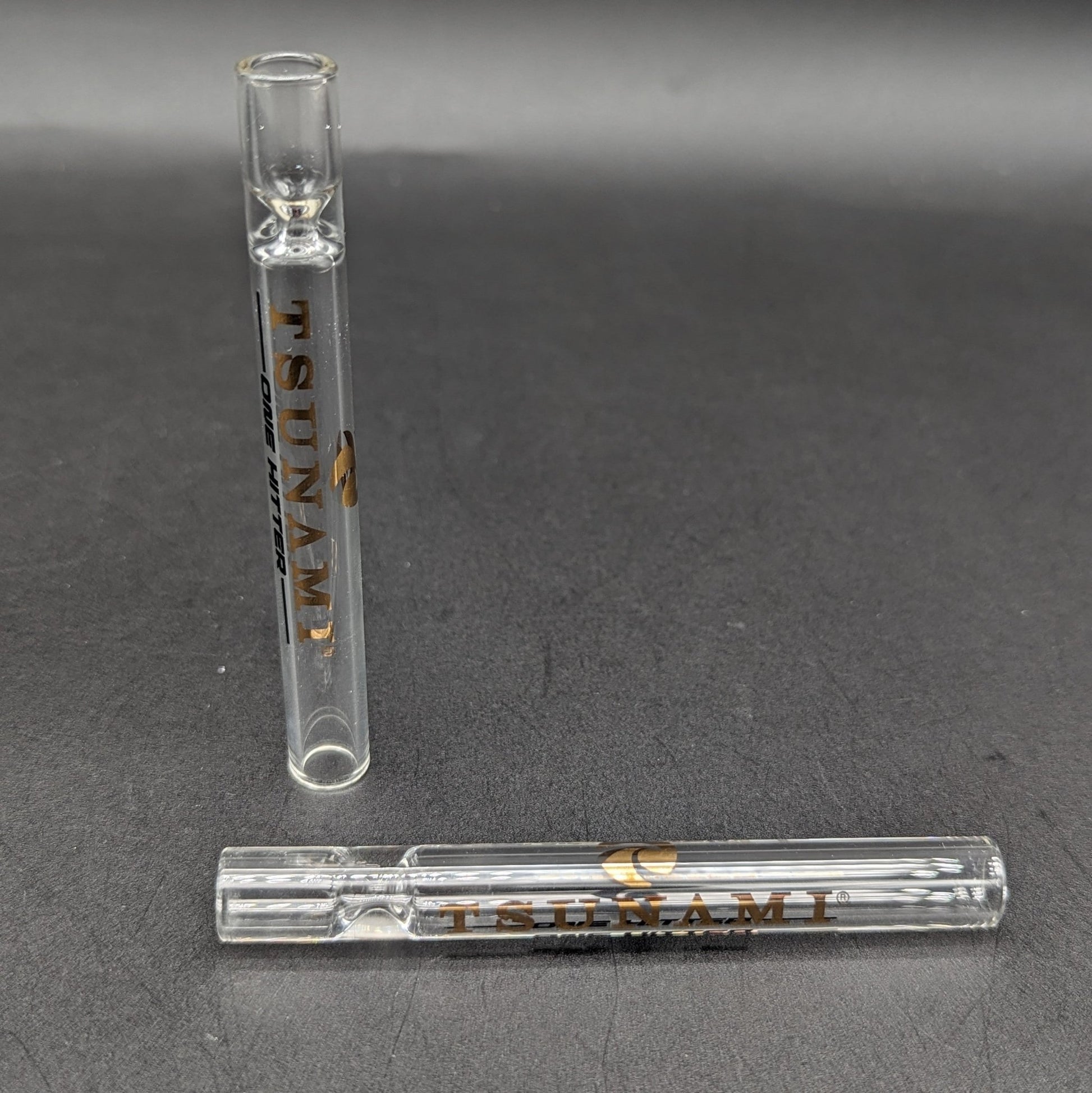 Tsunami Chillum Glass One Hitter Pipe - Meech Madness Smoke Shop