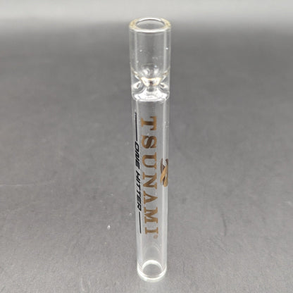 Tsunami Chillum Glass One Hitter Pipe - Meech Madness Smoke Shop